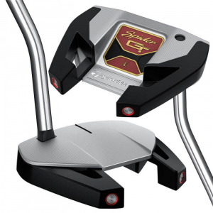 Gậy putter SPIDER GT SINGLE BEND SILVER BLACK AS
